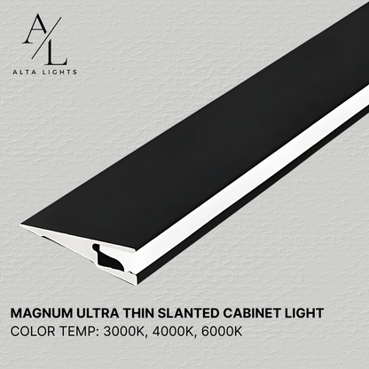 Magnum Ultra Thin Slanted Cabinet Light
