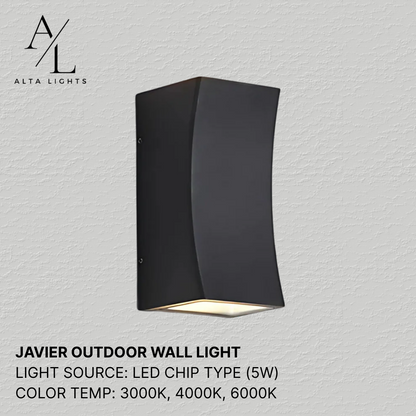 Javier Outdoor Wall Light