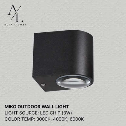 Miko Outdoor Wall Light