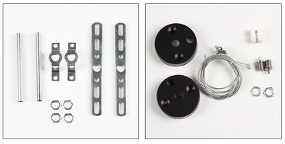 Nero Grid Ceiling Light