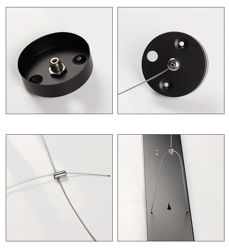 Nero Grid Ceiling Light