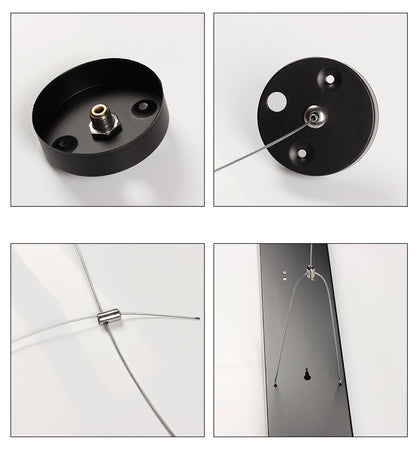 Nero Grid Ceiling Light