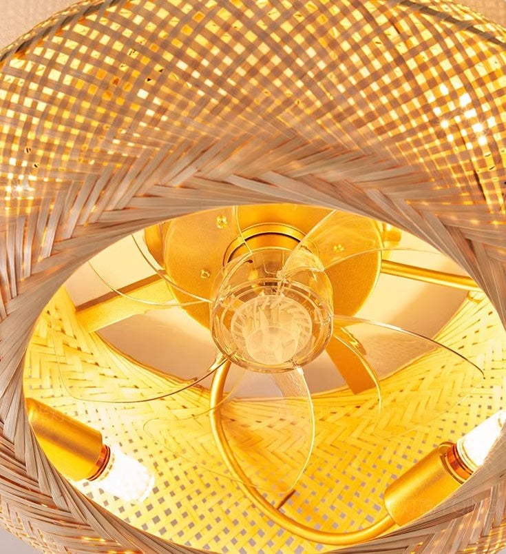 Noya Woven Ceiling Fan