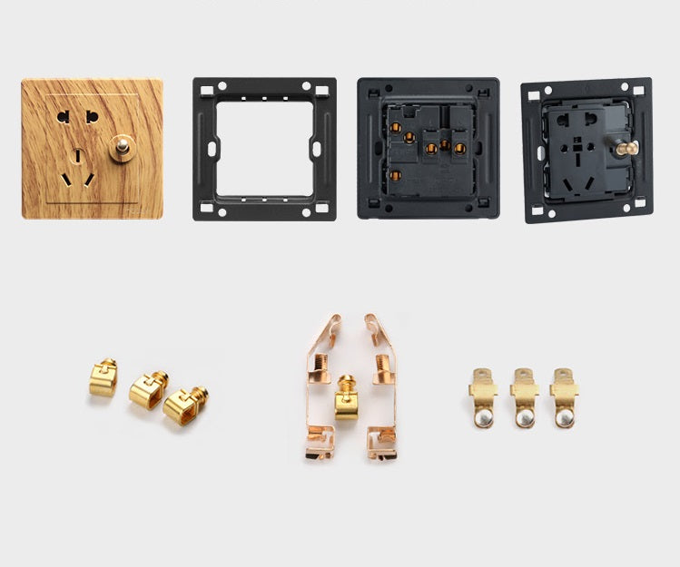 Mondo Retro Series (Oak w/ Gold Dial)