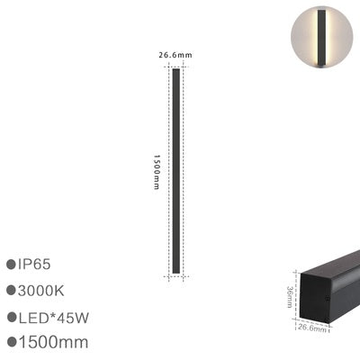 Outdoor Kenya Linear Wall Light