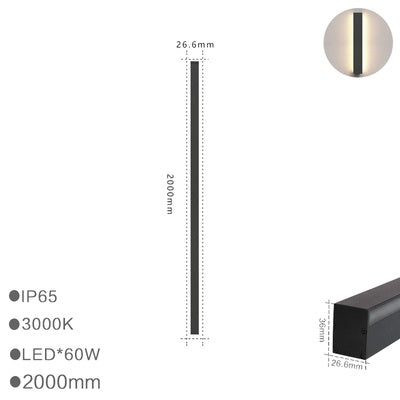 Outdoor Kenya Linear Wall Light