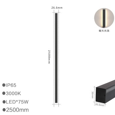 Outdoor Kenya Linear Wall Light