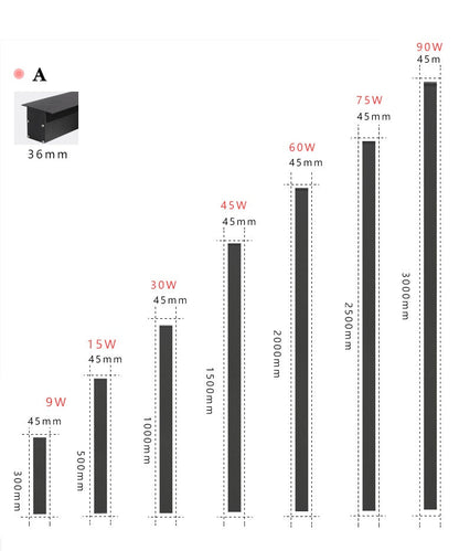 Outdoor Kenya Linear Wall Light