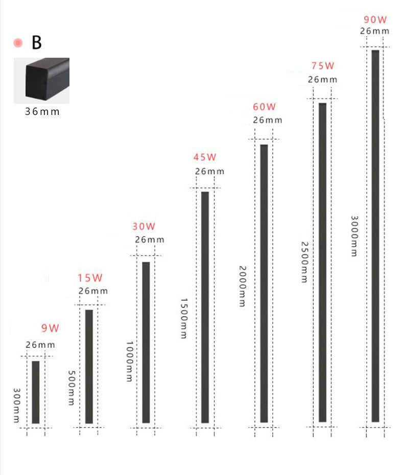 Outdoor Kenya Linear Wall Light