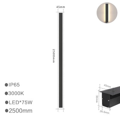 Outdoor Kenya Linear Wall Light