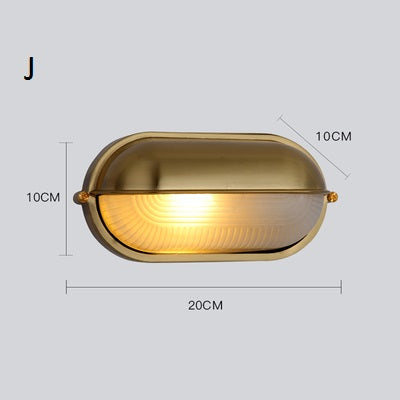 Retro Indoor/Outdoor Wall Sconce