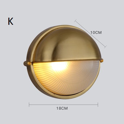 Retro Indoor/Outdoor Wall Sconce