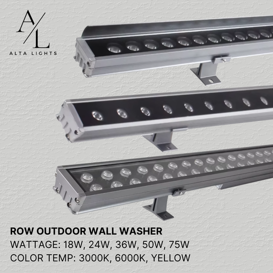 Row Outdoor Wall Washer