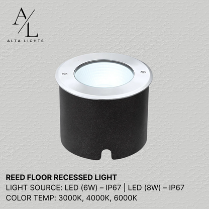 Reed Floor Recessed Light