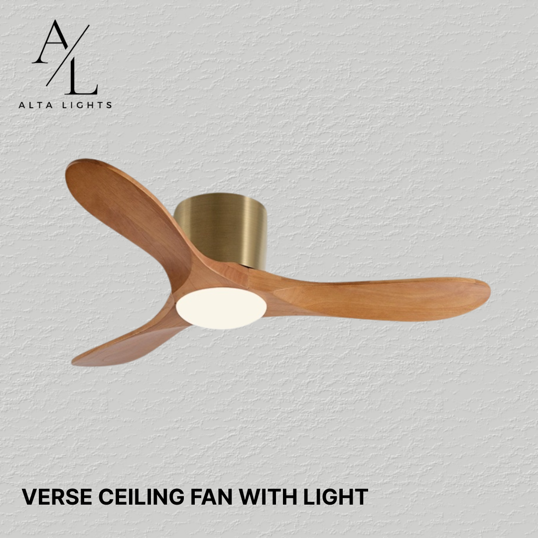 Verse Ceiling Fan with Light
