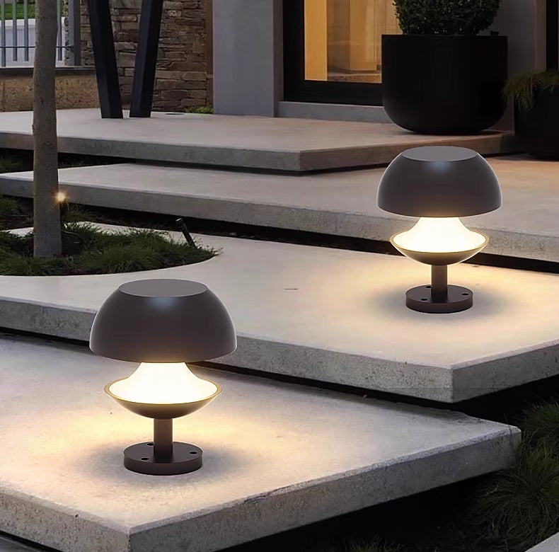 Slate Bollard Light