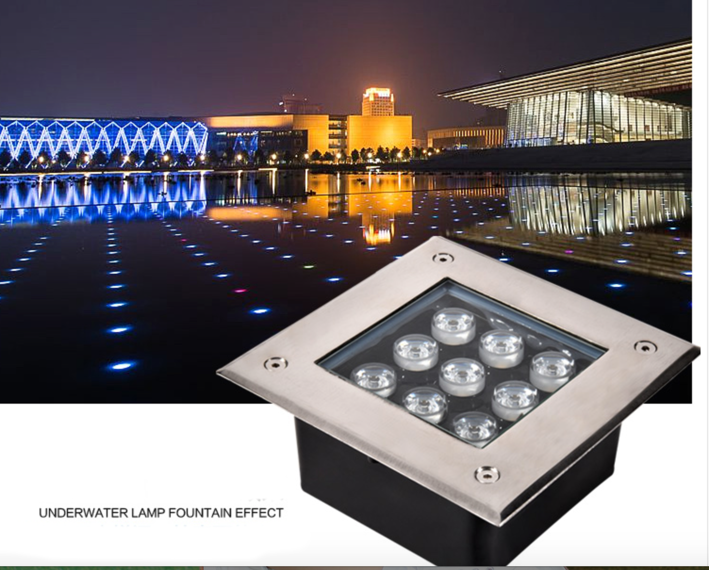 LED Square Underground Light