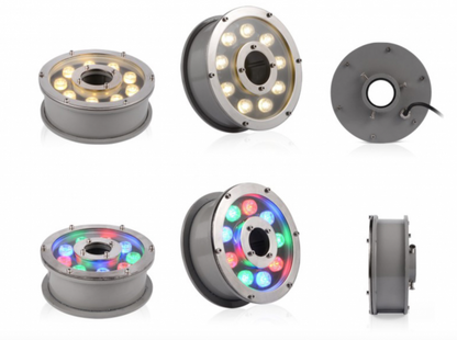 Fountain LED Light with Hole