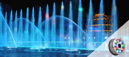 Fountain LED Light with Hole