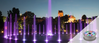 Fountain LED Light with Hole