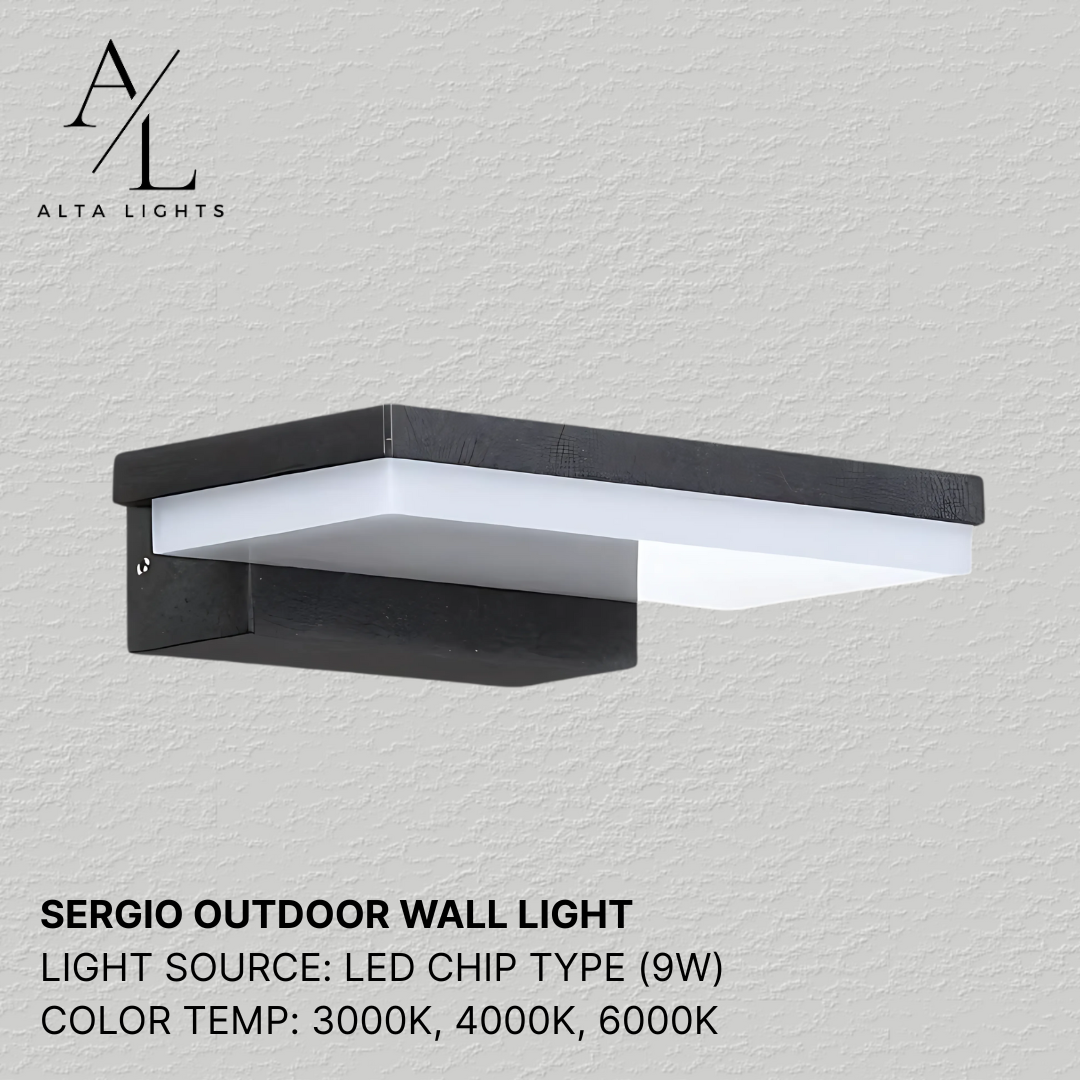 Sergio Outdoor Wall Light