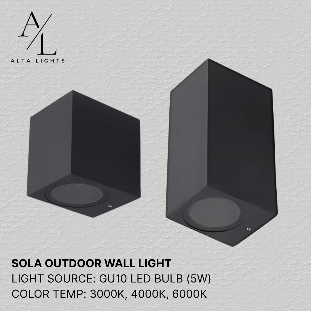 Sola Outdoor Wall Light