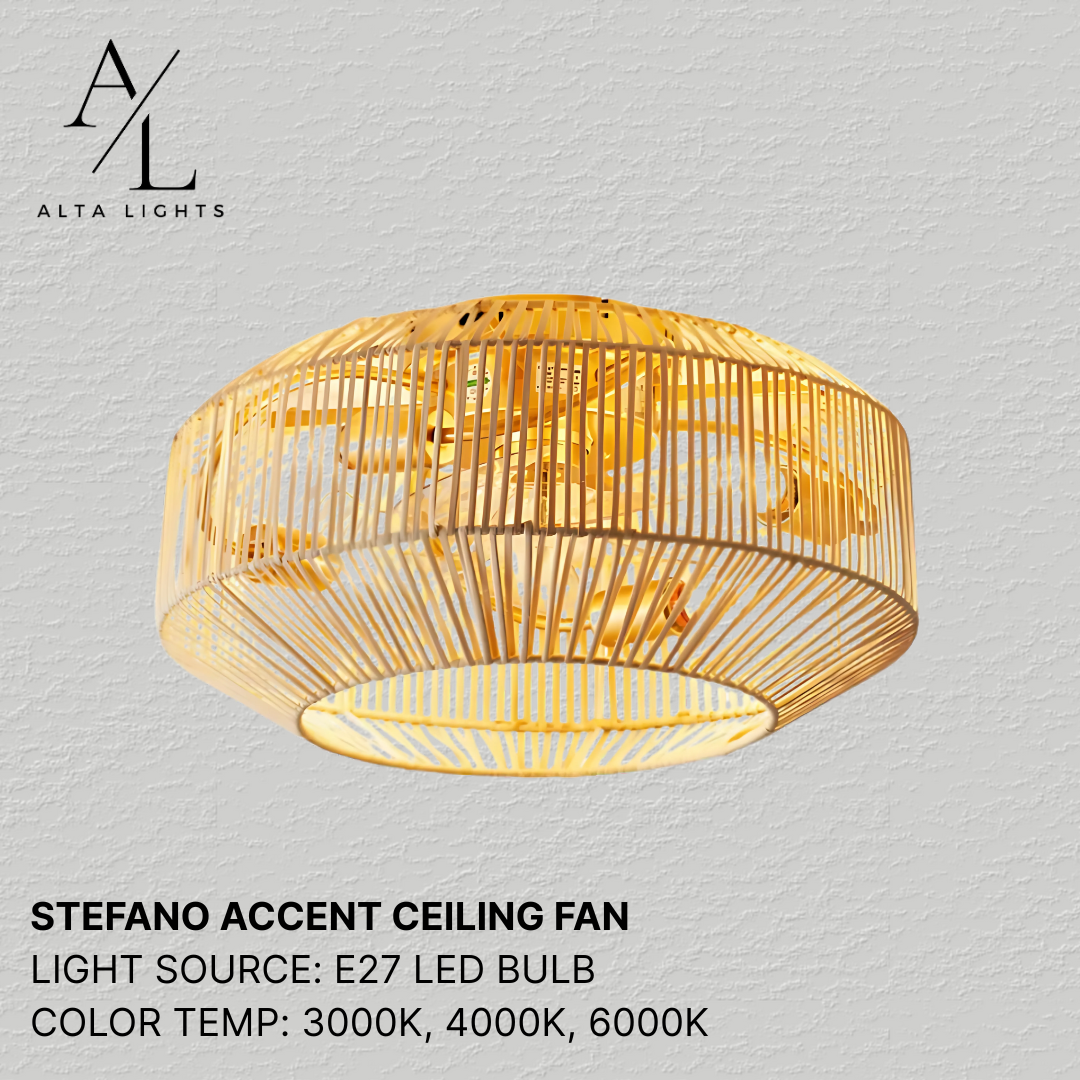 Stefano Accent Ceiling Fan