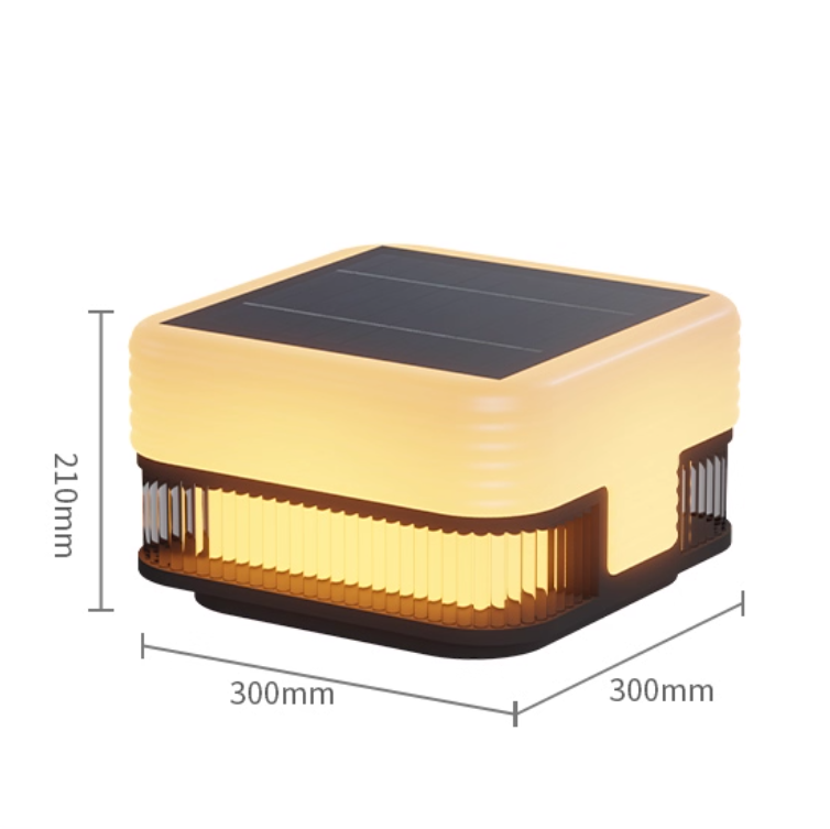 Verdanza Solar Column Light