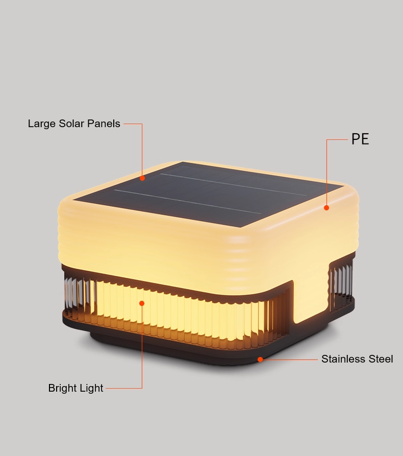 Verdanza Solar Column Light