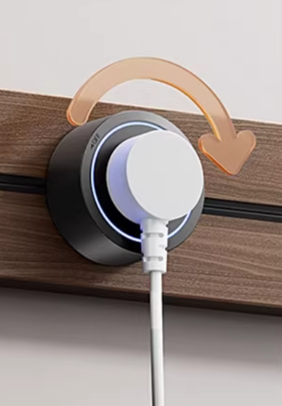 Vespera Wood Grain Power Rail