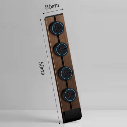 Vespera Wood Grain Power Rail