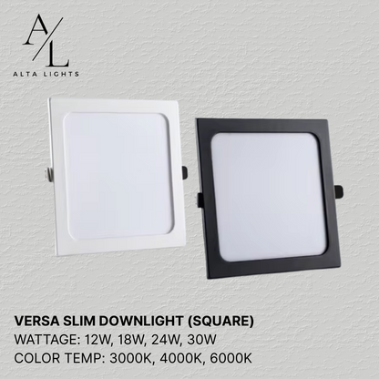 Versa Slim Downlight (Square)