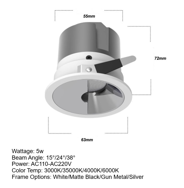 Wall Washer Downlight