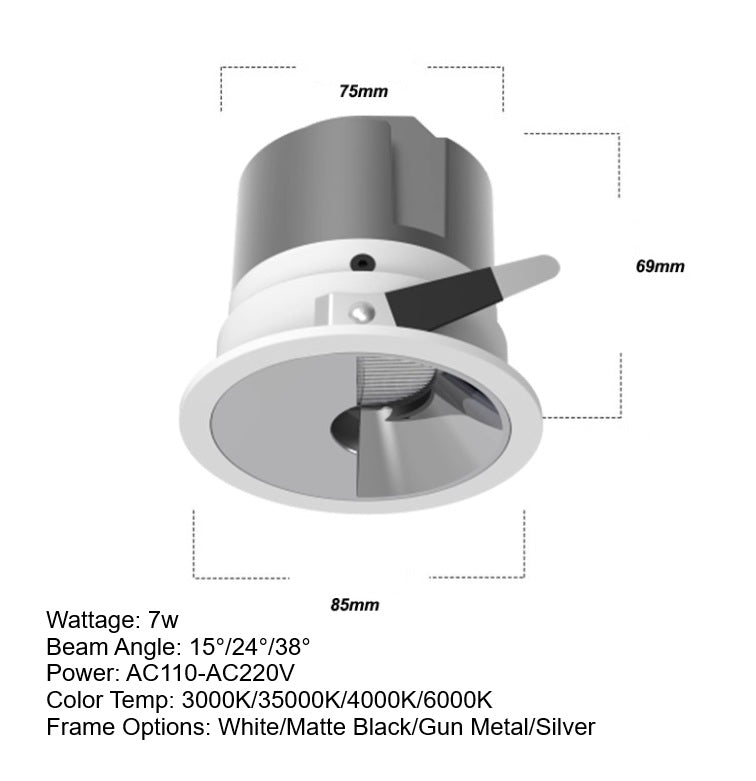 Wall Washer Downlight