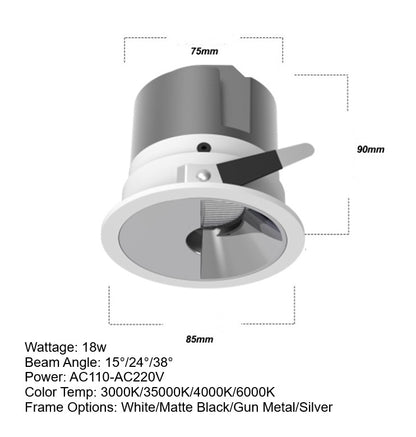 Wall Washer Downlight