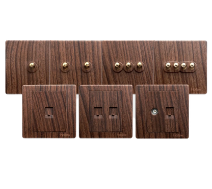 Mondo Retro Series (Walnut w/ Gold Dial)