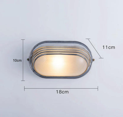 Retro Indoor/Outdoor Wall Sconce